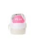 Veja Sneakers "Campo CA" wit/roze/lichtroze