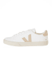 Veja Leder-Sneakers "Campo" in Weiß/ Beige
