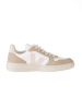 Veja Leren sneakers "V 10" wit/beige/lichtroze