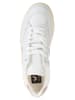 Veja Leren sneakers "V 12" wit/lichtroze