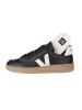 Veja Leder-Sneakers "V 12" in Schwarz/ Weiß