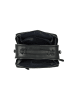 SPARWELL Leder-Umhängetasche "Kempt katalina" in Schwarz - (B)24 x (H)16 x (T)8 cm