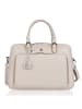 Bellicci Leder-Henkeltasche "Cameron" in Beige - (B)40 x (H)28 x (T)7 cm