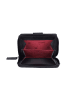 Bellicci Leder-Geldbörse "Carmela" in Schwarz - (B)9 x (H)12 x (T)2 cm