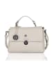 Bellicci Leder-Henkeltasche in Beige - (B)29 x (H)22 x (T)10 cm