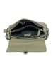 Bellicci Leder-Henkeltasche in Grün - (B)29 x (H)22 x (T)10 cm