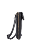 Bellicci Leren smartphone "Cherie" zwart - (B)11 x (H)19 x (D)3 cm
