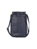 Bellicci Leren smartphonetas "Cherie" donkerblauw - (B)11 x (H)19 x (D)3 cm