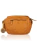 Bellicci Leder-Umhängetasche in Senf - (B)25 x (H)22 x (T)8 cm