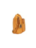 Bellicci Leder-Umhängetasche "Crisanta" in Senf - (B)30 x (H)22 x (T)10 cm