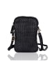 Bellicci Leder-Handytasche "Everly" in Schwarz - (B)11 x (H)19 x (T)2 cm
