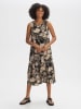 OPUS Kleid in Schwarz/ Beige