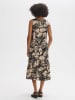 OPUS Kleid in Schwarz/ Beige