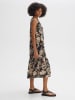 OPUS Kleid in Schwarz/ Beige