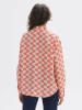 OPUS Bluse in Lachs/ Creme