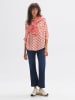 OPUS Bluse in Lachs/ Creme