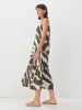 Someday Kleid in Khaki/ Creme