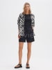 OPUS Linnen short donkerblauw