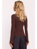 made of emotion Longsleeve in Braun
