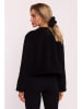 made of emotion Fleecejacke in Schwarz
