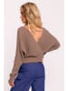 made of emotion Pullover in Taupe