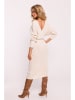 made of emotion Strickkleid in Creme