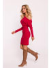 made of emotion Jurk rood