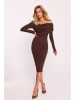 made of emotion Kleid in Braun