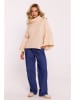 made of emotion Rollkragenpullover in Beige