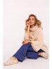 made of emotion Rollkragenpullover in Beige