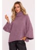 made of emotion Rollkragenpullover in Lila