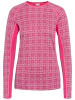 KARI TRAA Wollen thermo-longsleeve "Rose Light" roze