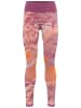 KARI TRAA Funktionsleggings "Mille" in Orange/ Rosa