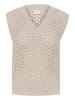 Kaffe Pullunder in Beige