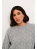 Kaffe Pullover in Hellgrau