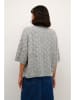 Kaffe Pullover in Hellgrau