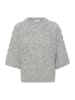 Kaffe Pullover in Hellgrau