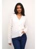 Kaffe Cardigan in Weiß