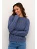 Kaffe Pullover in Blau