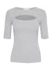 Kaffe Pullover in Hellgrau