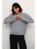 Kaffe Pullover in Hellgrau