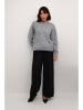 Kaffe Pullover in Hellgrau