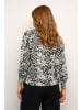 Kaffe Bluse in Schwarz/ Creme
