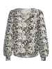 Kaffe Bluse in Schwarz/ Creme