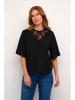 Kaffe Bluse in Schwarz