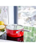 KitchenAid 2tlg. Set: Stielkasserolle in Rot - 1,3 l