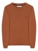 Polo Club Pullover in Cognac
