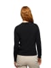 Polo Club Cardigan in Schwarz
