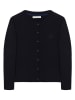 Polo Club Cardigan in Schwarz