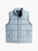 Levi´s Doorgestikte bodywarmer lichtblauw